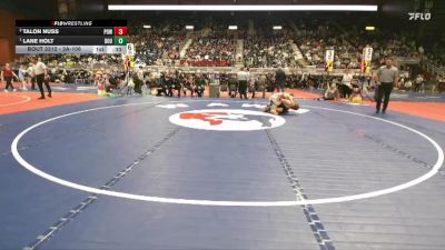 3A-106 lbs Cons. Semi - Lane Holt, Douglas vs Talon Nuss, Powell