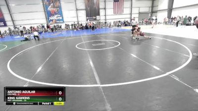 84 lbs Rd# 4- 2:00pm Friday Final Pool - King Hawkins, Mat Assassins vs Antonio Aguilar, Cali Red