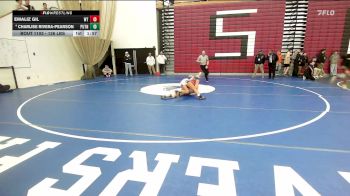 126 lbs Consi Of 4 - Emaliz Gil, Whittier vs Charlise Rivera-Pearson, Putnam