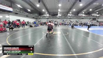 130 lbs Cons. Round 2 - Bentley Holtmeyer, Ozark Youth Wrestling-AAA vs Kraedon Harlow, Macon Youth Wrestling-AA 