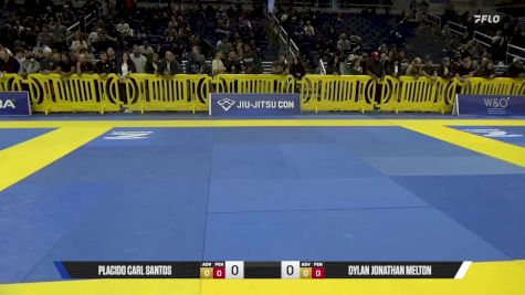 Dylan Jonathan Melton vs Placido Carl Santos 2025 Pan IBJJF Jiu-Jitsu No-Gi Championship