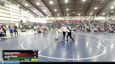 145+ 3rd Place Match - Oliver Robins, SYRACUSE vs Colin Spigarelli, Sons Of Atlas