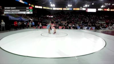 235 lbs Cons. Round 1 - KeAnna Ceniceros, Caldwell vs Sydney Scott, Payette