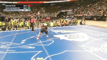 1st Place Match - Sofia Hoegemeyer, Millard West vs Ireland Dyer, Omaha Westside