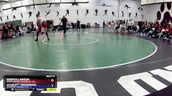 180 lbs Round 5 (16 Team) - Shenita Lawson, North Central College (A) vs Scarlett Snodgrass, Schreiner University (A)