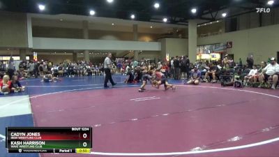 70 lbs Semifinal - Kash Harrison, Wave Wrestling Club vs Cadyn Jones, Irish Wrestling Club