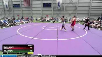 285 lbs Placement Matches (8 Team) - Evan Gratz, Wisconsin vs Jacob Levy, Georgia Blue