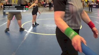 5th Place Match - Hope Kidnocker, Miami Trace vs Olivia Hughes, Licking Heights