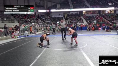125 lbs Cons. Round 2 - Samuel Wykert, Atchison vs Tyler Morris, ElDorado