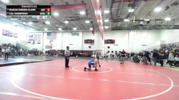 215 lbs Round Of 32 - Mason Kidder-Clark, Canton vs Cal Thompson, Suffield/Windsor Locks