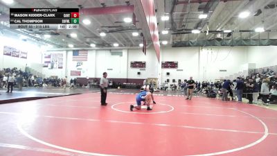 215 lbs Round Of 32 - Mason Kidder-Clark, Canton vs Cal Thompson, Suffield/Windsor Locks
