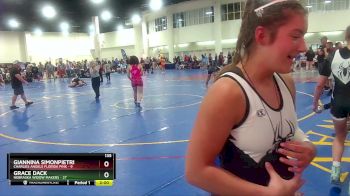 135 lbs Quarters & Wb (16 Team) - Grace Dack, Nebraska Widow Makers vs Giannina Simonpietri, Charlies Angels Florida Pink