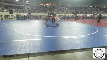 87 lbs Consi Of 16 #1 - Malachai Thornborough, Ponca City Wrestling vs Mason Leach, Sallisaw Takedown Club
