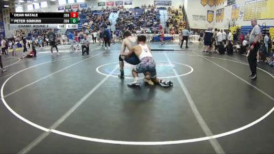 175 lbs Champ. Round 2 - Dean Natale, Colts Neck Highschoo vs Peter Simkins, Funky Monkey