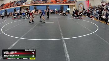 150 lbs Cons. Round 2 - Benjamin Martin, DeMatha Catholic vs Aiden Murphy, St. James School