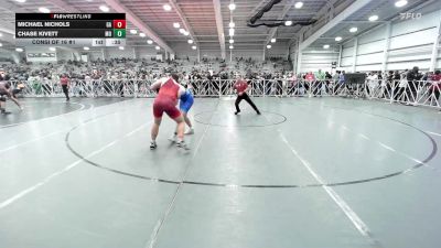 195 lbs Consi Of 16 #1 - Michael Nichols, GA vs Chase Kivett, MO