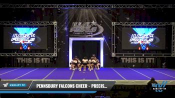 Pennsbury Falcons Cheer - Precision [2021 L2 Performance Recreation - 14 and Younger (NON) - Small Day 1] 2021 The U.S. Finals: Ocean City