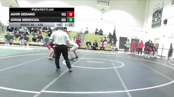 125 lbs Cons. Round 2 - Jorge Mendoza, Bakersfield College vs Jahir Sedano, Victor Valley