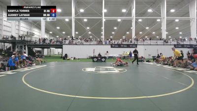 95 lbs Kamyla Torres, South Carolina vs Audrey Layman, New Mexico