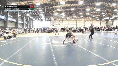 127 lbs Round Of 64 - Ryker Hiuston, AL vs Cooper Sanders, TN