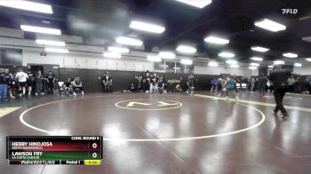 190 lbs Cons. Round 5 - Herby Hinojosa, South Bakersfield vs Lawson Fry, La Costa Canyon
