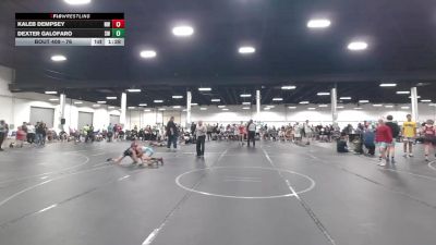76 lbs Quarterfinal - Kaleb Dempsey, NOVA WC vs Dexter Galofaro, Scanlan Wrestling