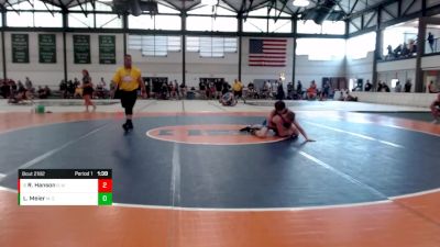 119-122 lbs Quarterfinal - Ryan Hanson, McHenry Wrestling Club vs Lucas Meier, Northwest