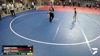 84 lbs Semis & 1st Wrestleback (8 Team) - Garrett Bjerga, Staples vs Beckett Edstrom, Hastings