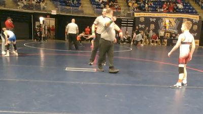 70 lbs Round Of 16 - Lee Clark, Philipsburg Osceola vs Chad Morgante, Grove City