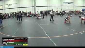 155 lbs Cons. Round 4 - Zam Thompson, Michigan vs Joseph Cuttitta, Florida