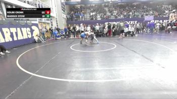 138 lbs Champ. Round 1 - Kolbe Cronk, Columbia Falls vs Maddux Stow, Libby