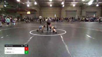 49 lbs Semifinal - Liam Reeves, Steel Valley Renegades vs Ira Samm, Greater Heights