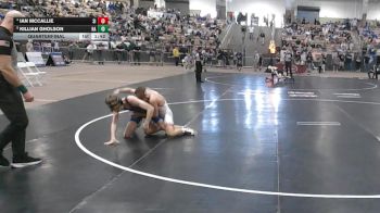 A 126 lbs Quarterfinal - Killian Gholson, Harpeth High School vs Ian McCallie, Signal Mountain High School