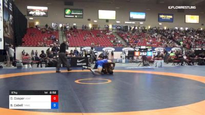 97 kg Cons 8 #1 - Diante Cooper, Air Force vs Blaize Cabell, TMWC/ VALLEY RTC
