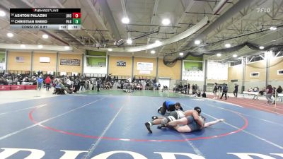 215 lbs Consi Of 8 #1 - Ashton Palazini, Lincoln vs Christian Sneed, Pilgrim