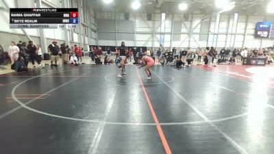 62 kg Cons. Quarters - Naima Ghaffar, M3 Wrestling Academy vs Skye Realin, Iowa Womens Wrestling Club