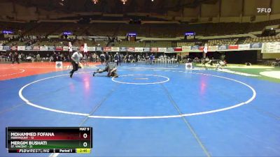 197 lbs Quarters & Wb (16 Team) - Mergim Bushati, St. Vincent vs Mohammed Fofana, Marymount