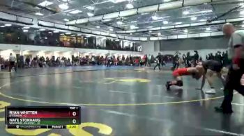 157 lbs Round 1 (8 Team) - Ryan Whitten, Otterbein vs Nate Stokhaug, Wisconsin-Oshkosh