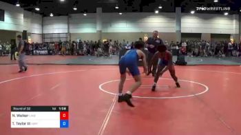 138 lbs Prelims - Nytravious Walker, Lake Gibson High School Wrestling vs Thomas Taylor III, North Carolina