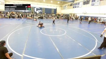 138 lbs Champ. Round 2 - Ruben Herrera, Norte Vista vs Jaden Garcia, Clovis High