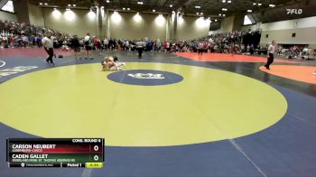 120 lbs Cons. Round 6 - Carson Neubert, Luxemburg-Casco vs Caden Gallet, Overland Park-St. Thomas Aquinas HS