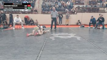85_B lbs Round Of 16 - Brayden Kessler, Garnet Valley vs Paul Volpe, Parkland