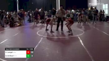 120 lbs Prelims - Kane Lengel, Kraken vs Ben Brillhart, PA Alliance