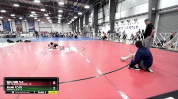 92 lbs Rd# 4- 2:00pm Friday Final Pool - Benton Alt, Mid-Atlantic AllStars vs Ryan Rojo, Minion Black