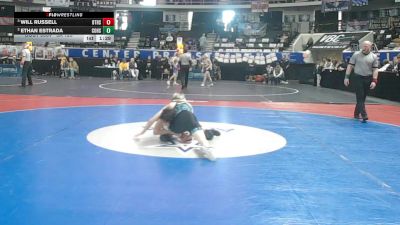 5A 126 lbs Semifinal - Will Russell, Brewbaker Tech vs Ethan Estrada, Corner