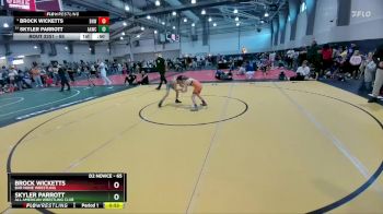65 lbs 3rd Place Match - Brock Wicketts, Bar None Wrestling vs Skyler Parrott, All American Wrestling Club