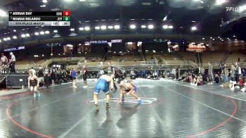 138 lbs 5th Place Match - Adrian Day, Cocoa Beach vs Roman Belardo, Jefferson