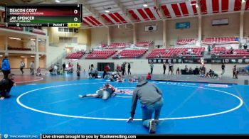 39-43 lbs Round 1 - Deacon Cody, Madison Youth Wrestling vs Jay Spencer, North Carolina