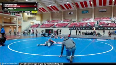 39-43 lbs Round 1 - Deacon Cody, Madison Youth Wrestling vs Jay Spencer, North Carolina