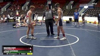 180 lbs Semis & 1st Wrestleback (8 Team) - Logan Hammingh, Rockford vs Brayden Bobo, Michigan Mafia